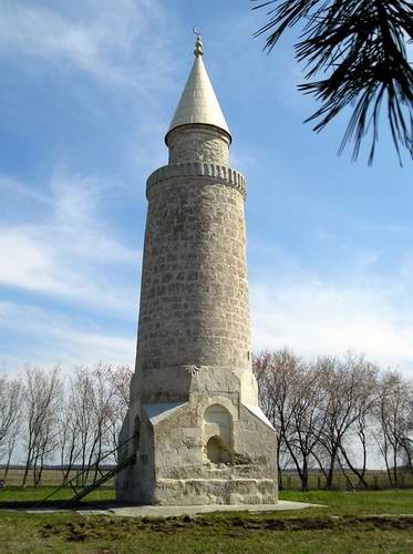 Kazan ancestor Bulgar city architecture - Small minaret 1st photo