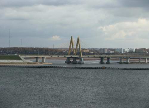Kazan city modern architecture - Millennium bridge 2nd photo